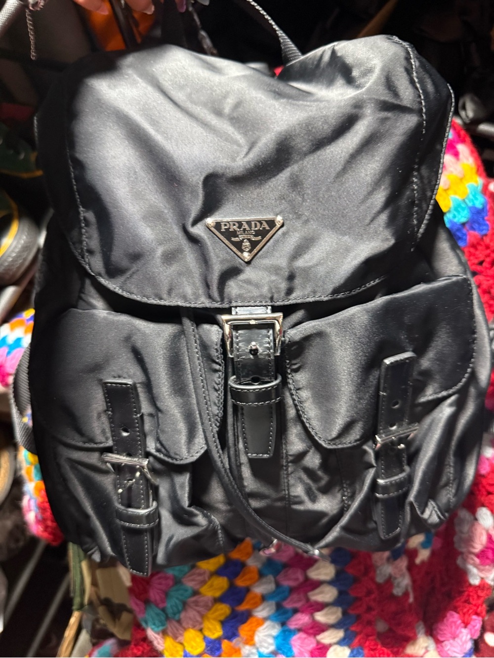 Prada Tessuto Nylon Backpack